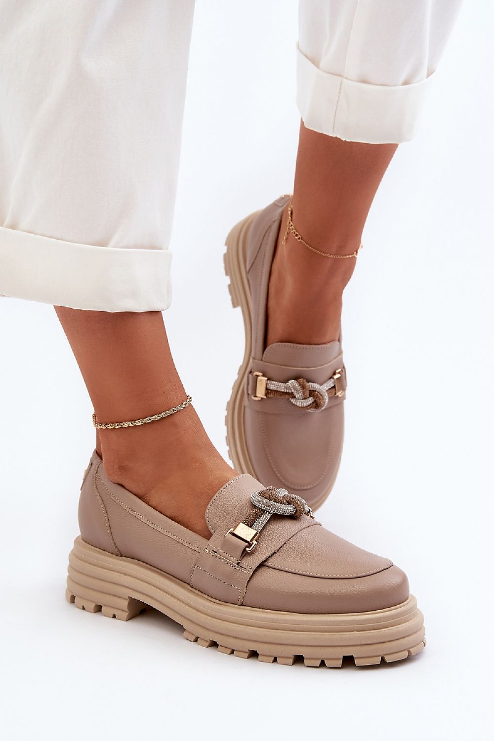 Moccasins model 195258 Step in style
