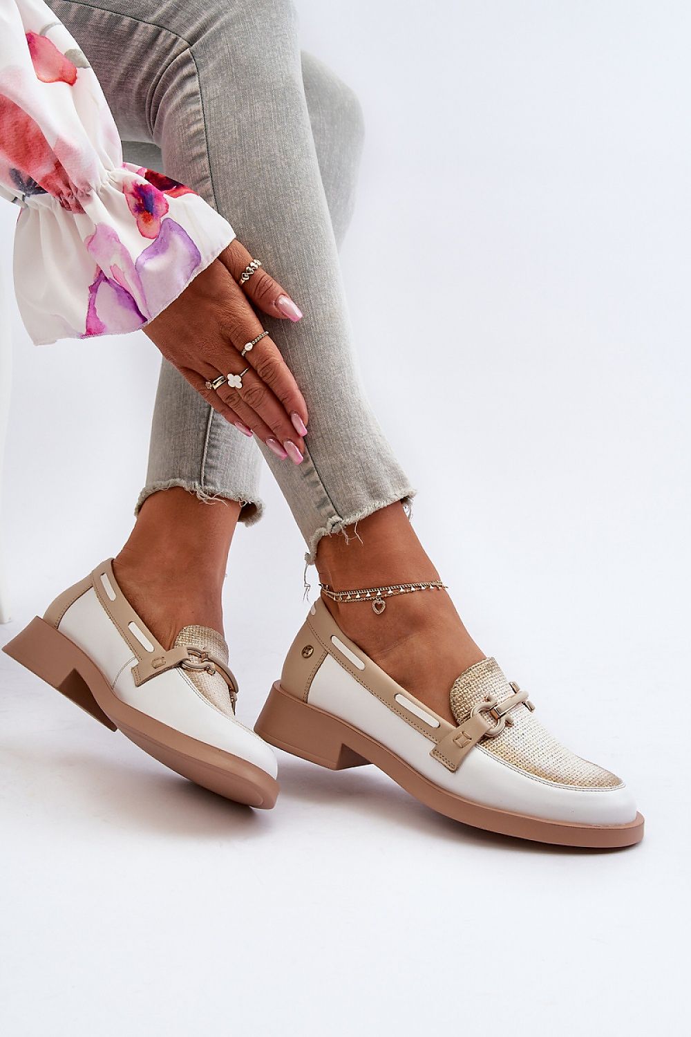 Moccasins model 195408 Step in style