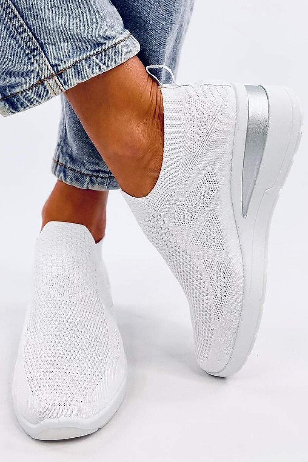 Sneakers with buskins model 195999 Inello