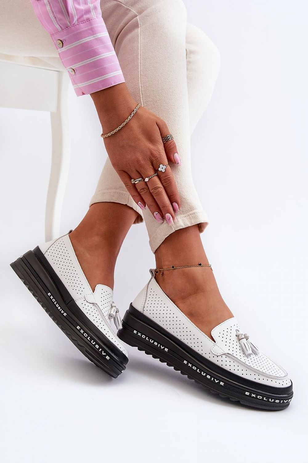 Moccasins model 196415 Step in style