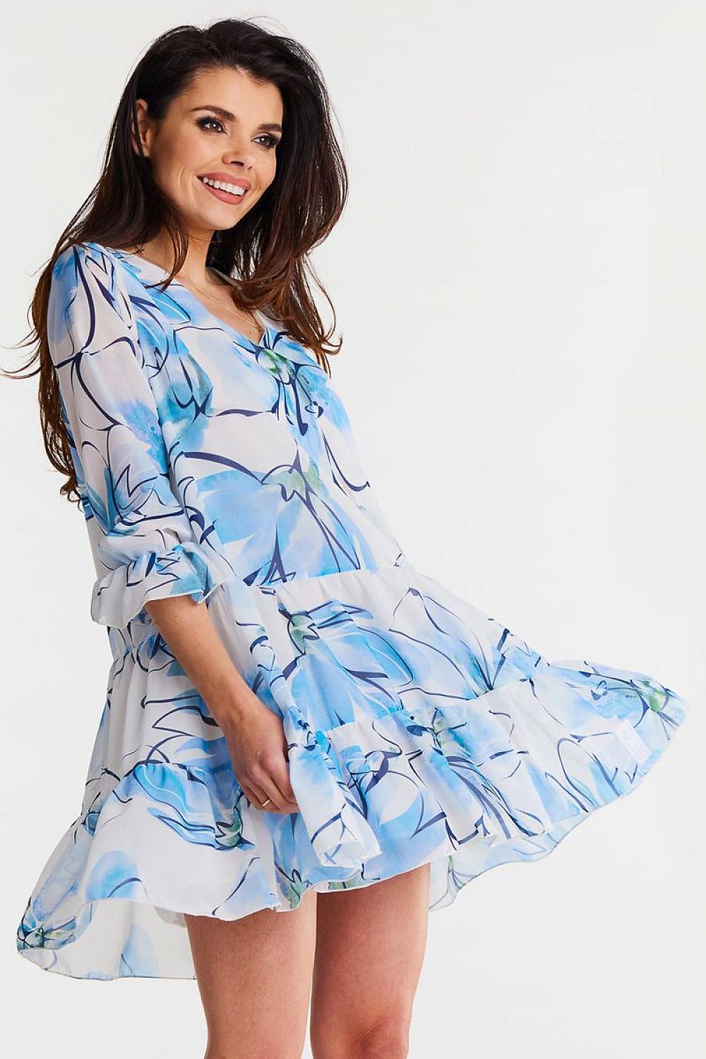 Robe de jour model 196714 awama