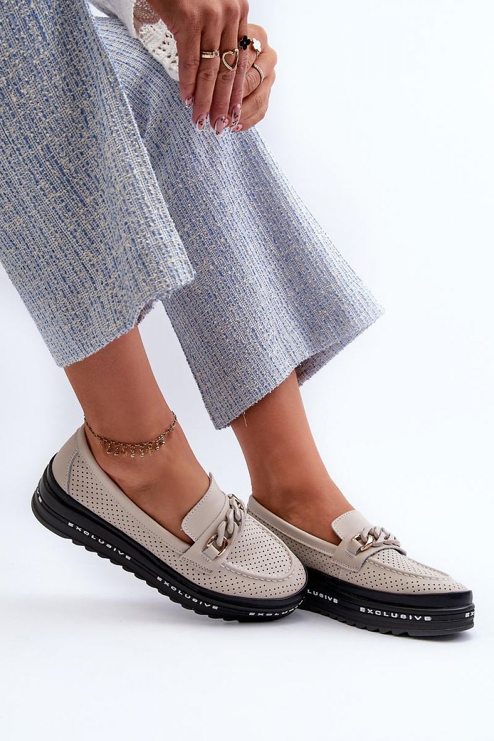 Moccasins model 197157 Step in style