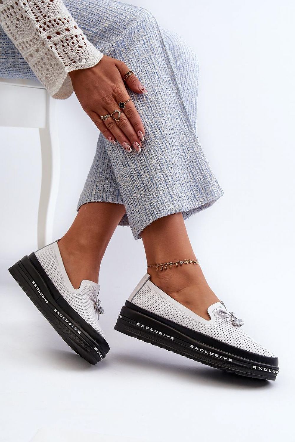Moccasins model 197163 Step in style