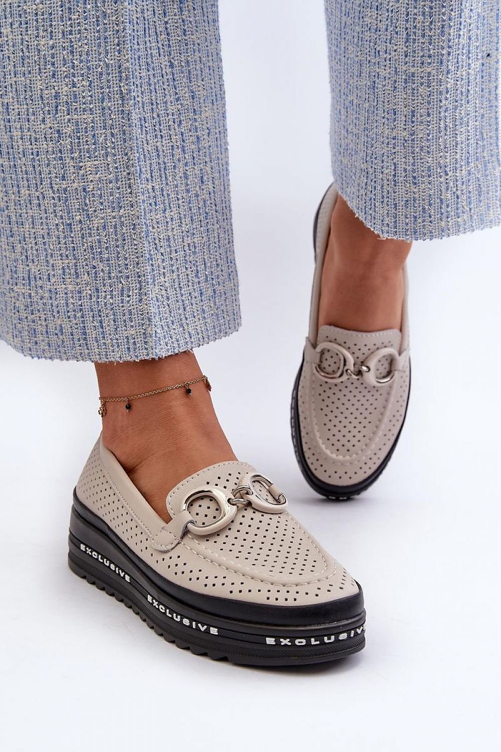 Moccasins model 197162 Step in style
