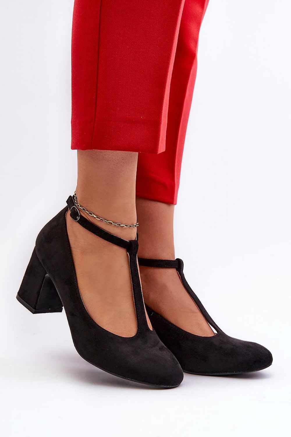 Escarpins talon large model 197241 Step in style