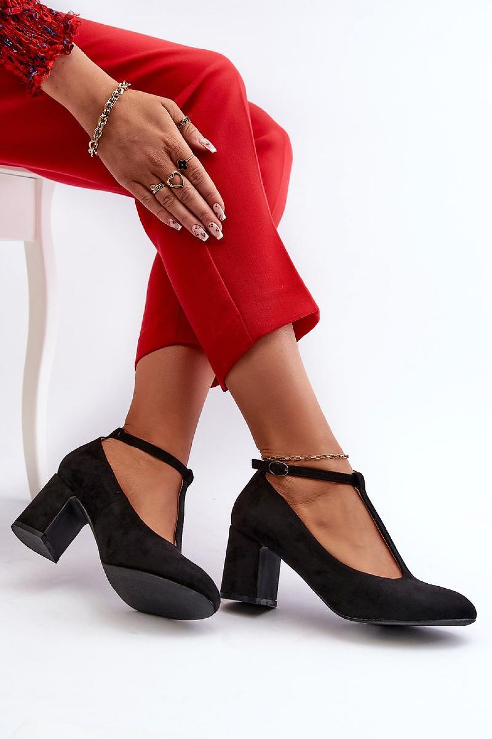Escarpins talon large model 197241 Step in style
