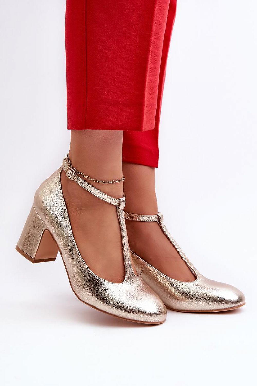 Escarpins talon large model 197241 Step in style