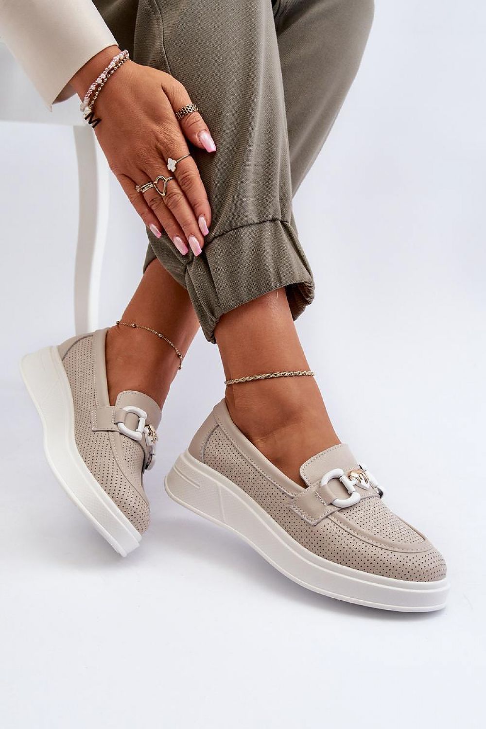 Moccasins model 197814 Step in style