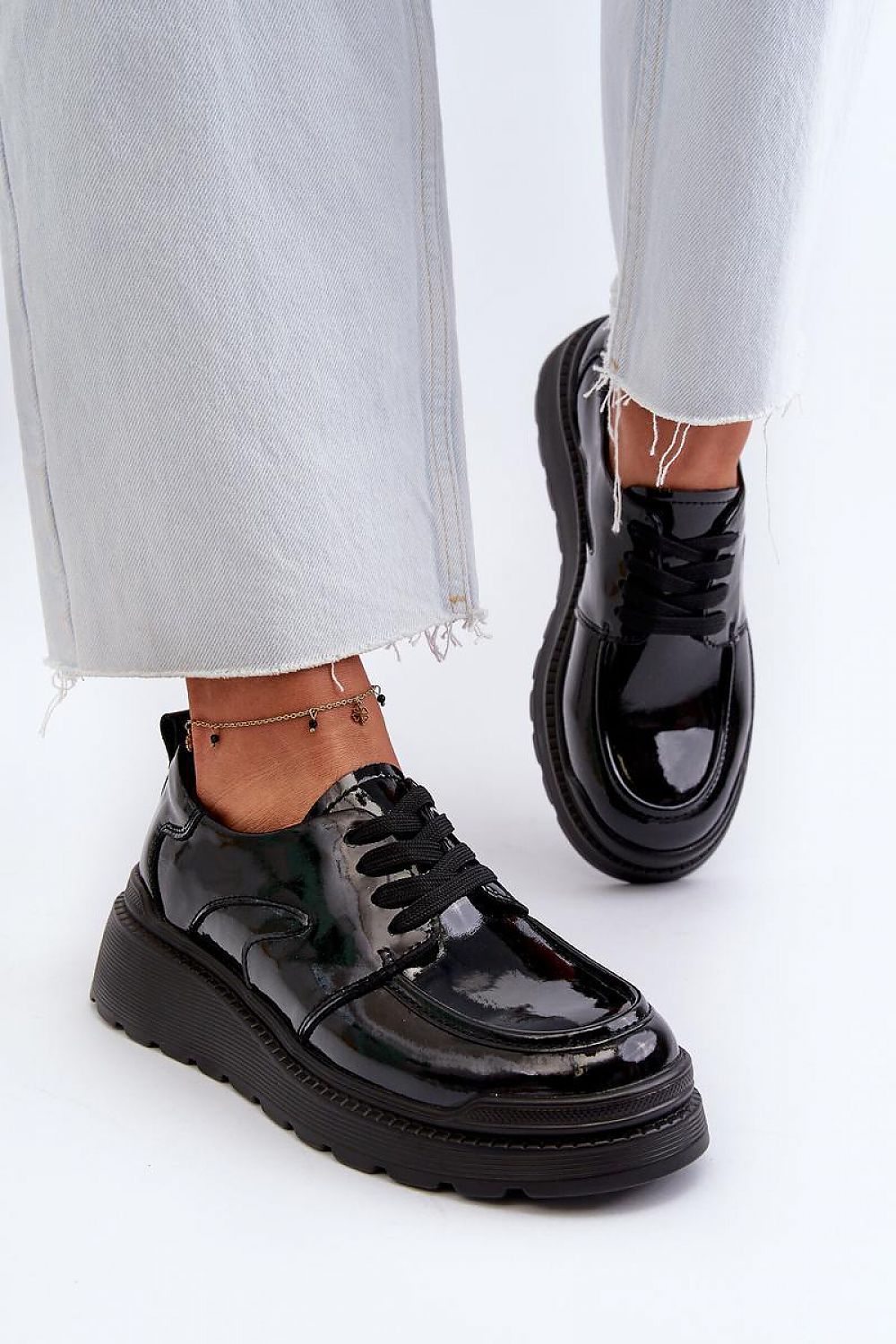 Low-top shoes with buskins model 198014 Step in style