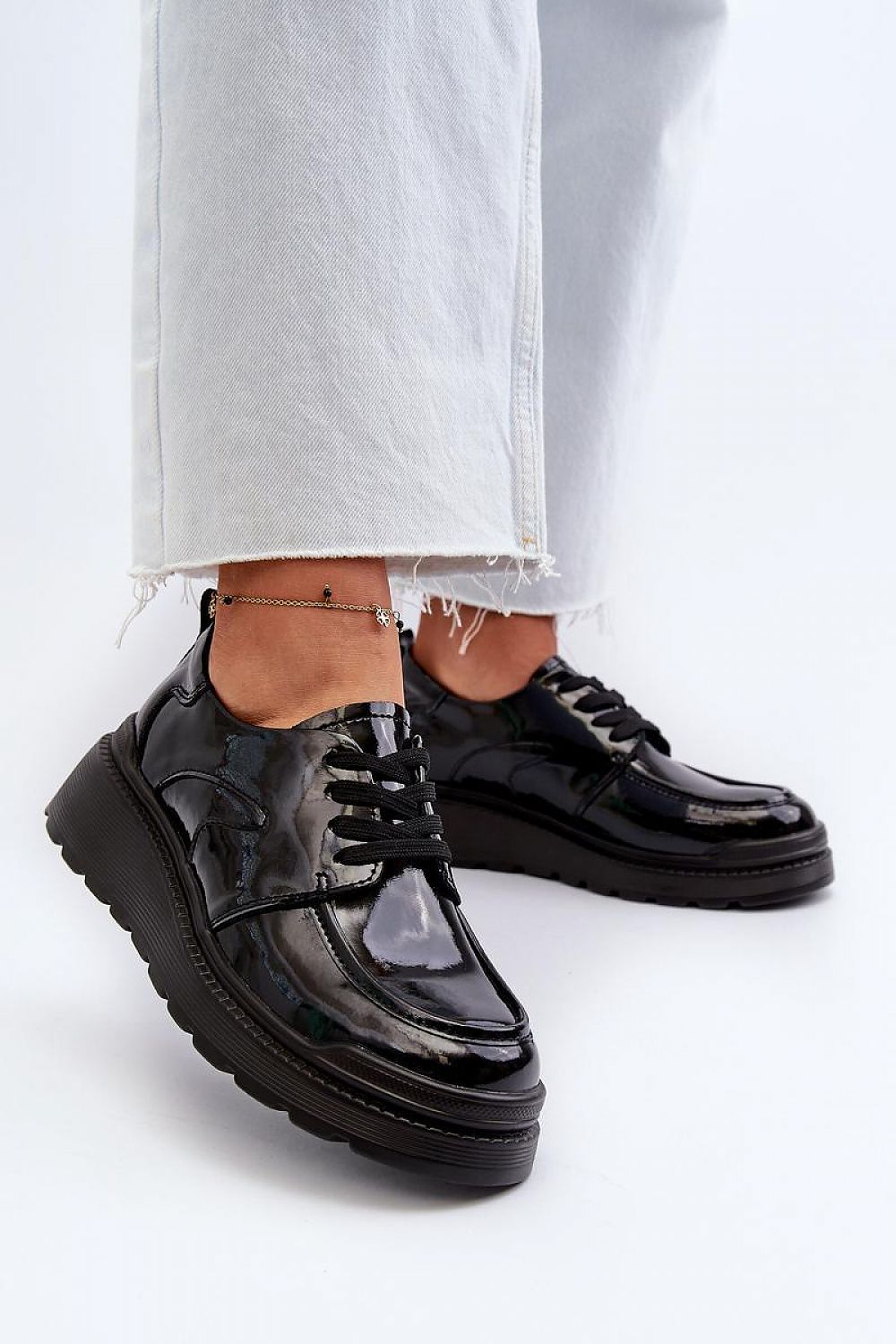 Low-top shoes with buskins model 198014 Step in style