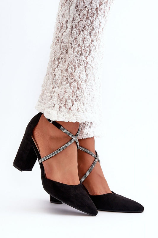 Escarpins talon large model 198518 Step in style