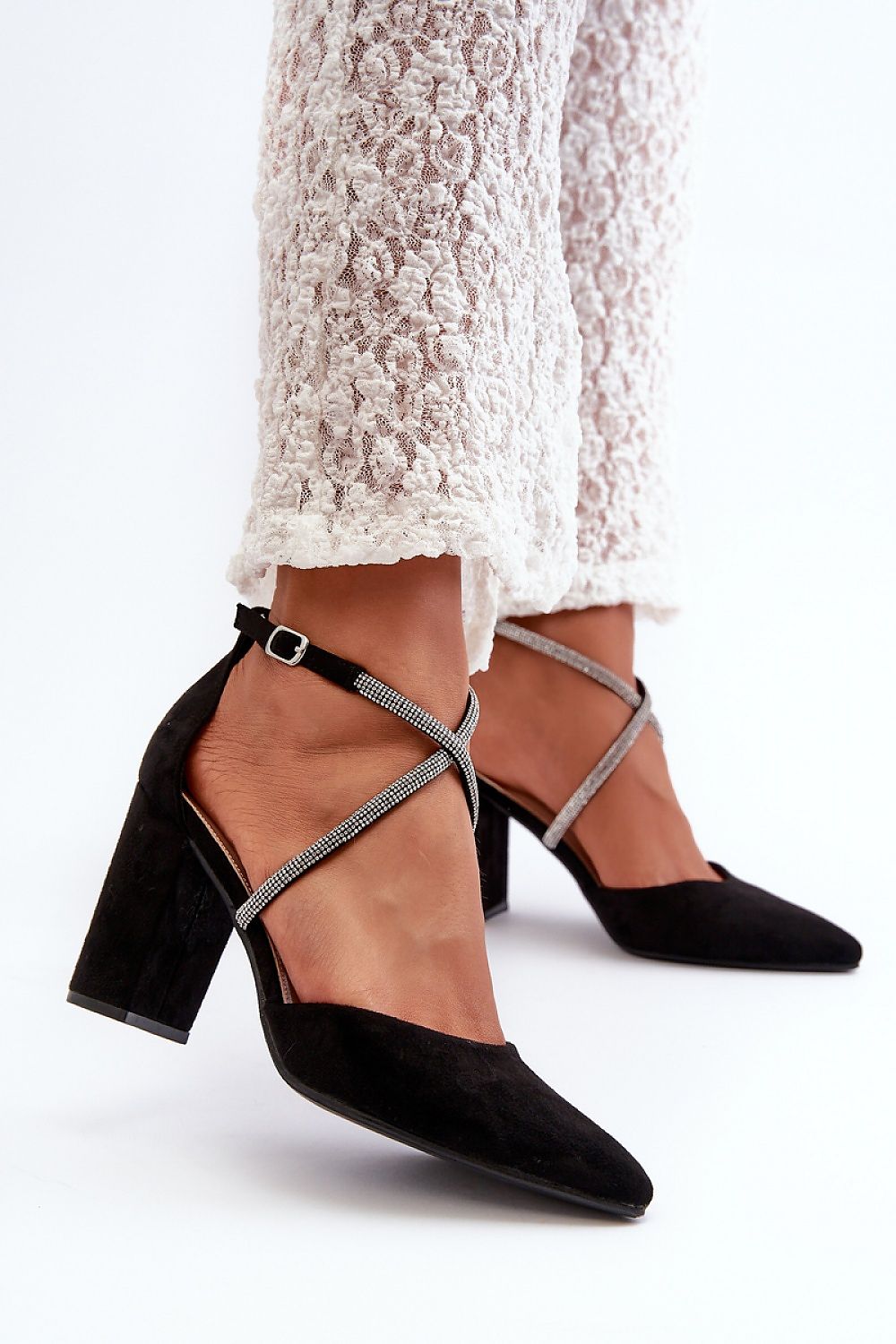 Escarpins talon large model 198518 Step in style
