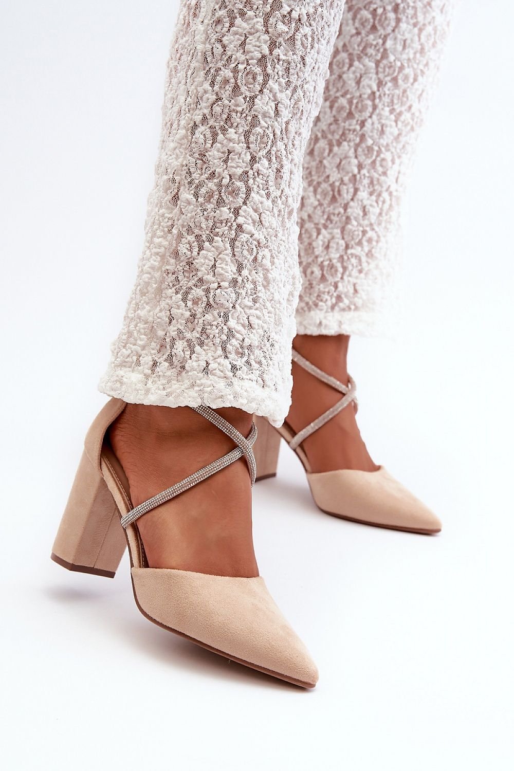 Escarpins talon large model 198518 Step in style