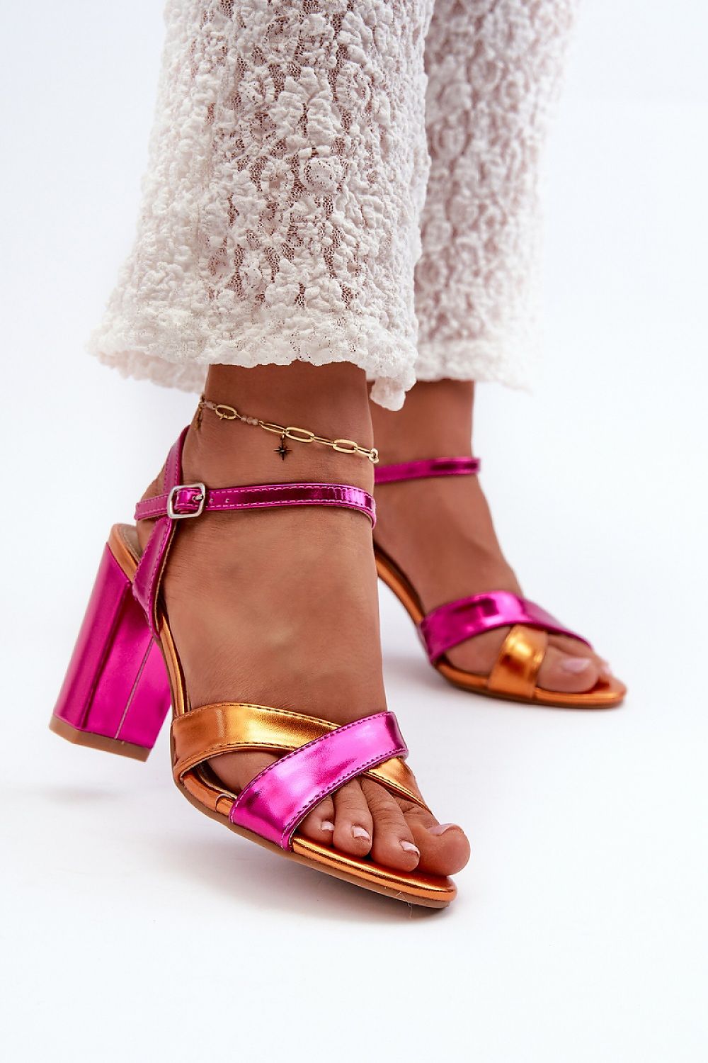 Heeled sandals model 198681 Step in style