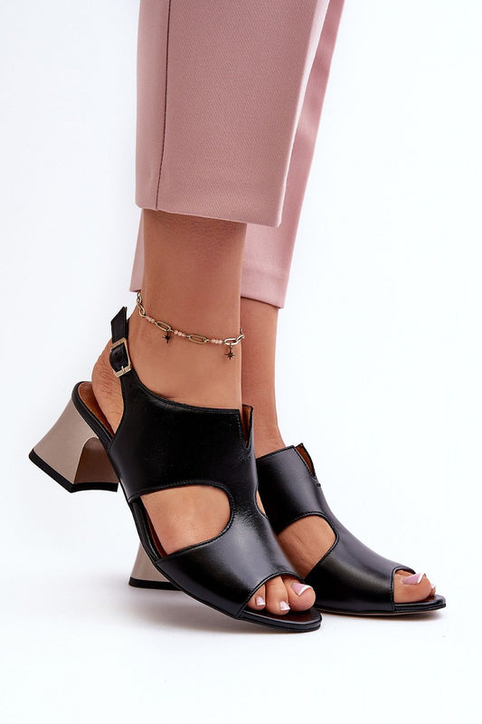 Heeled sandals model 198797 Step in style