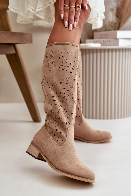 Openwork boots model 199136 Step in style