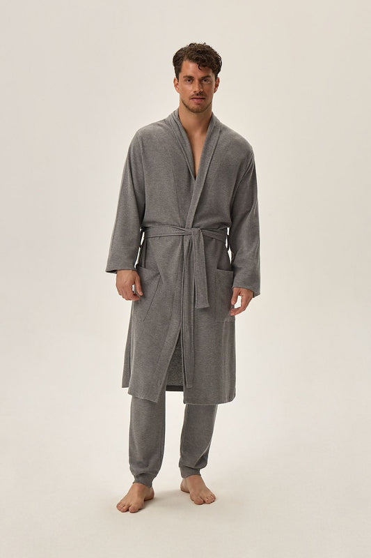 Men's bathrobe model 199389 Henderson