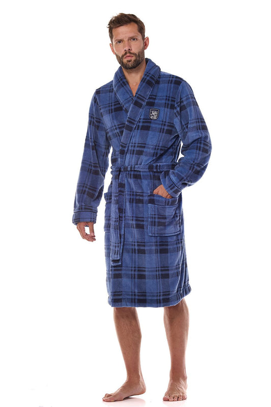 Men's bathrobe model 200802 L&L collection