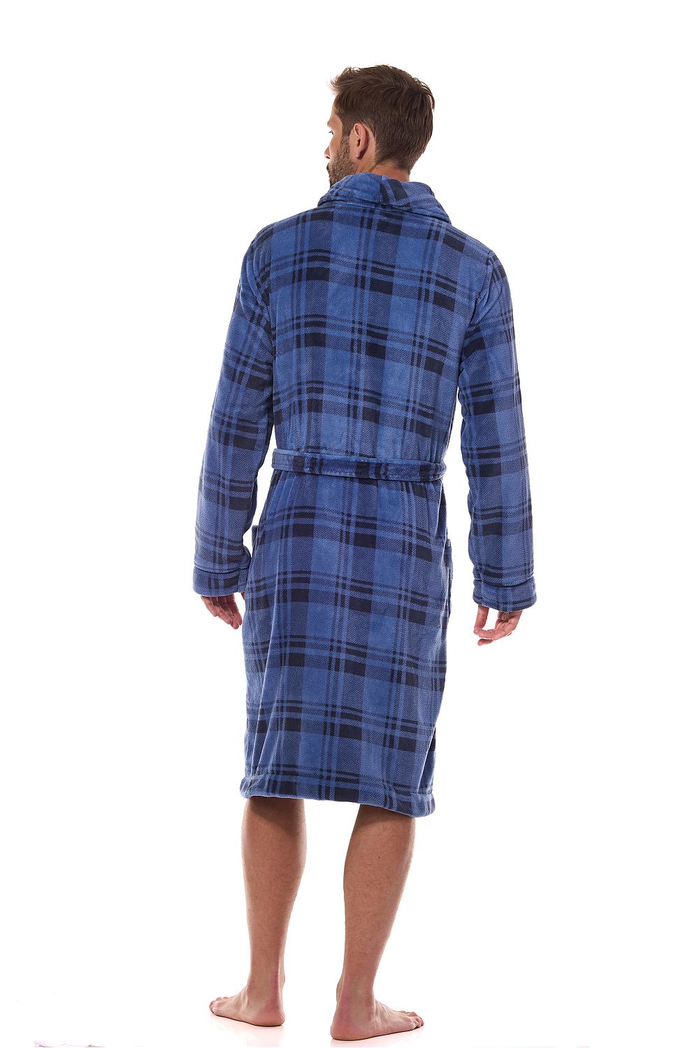 Men's bathrobe model 200802 L&L collection