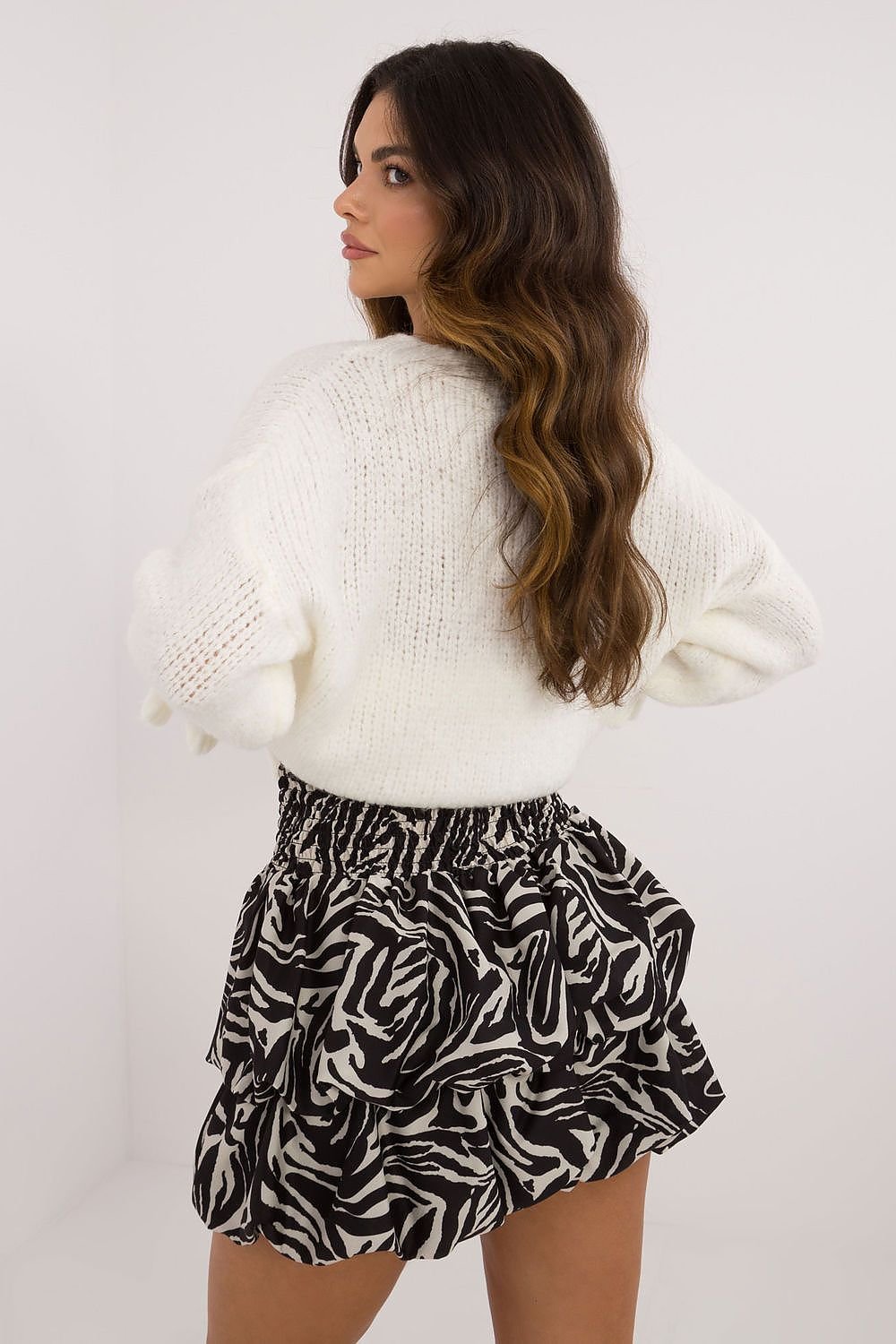Jupe courte model 201296 Italy Moda