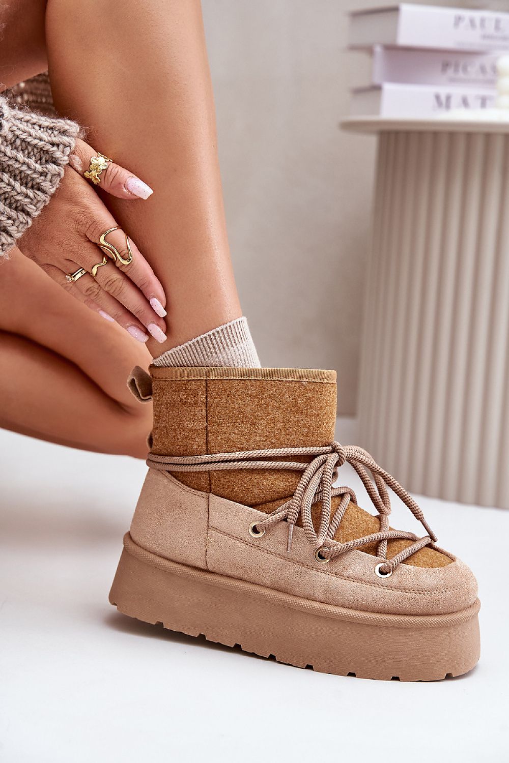 snow boots model 202182 Step in style