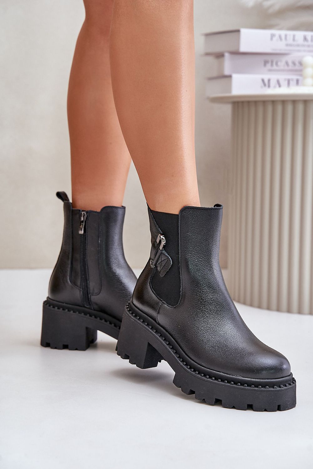 Heeled boots model 202816 Step in style