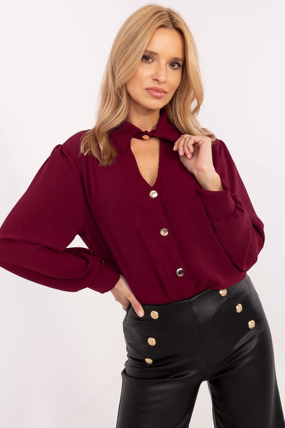 Long sleeve shirt model 203934 Italy Moda