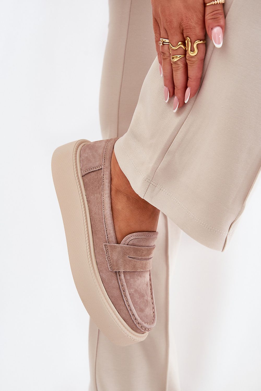 Moccasins model 209032 Step in style