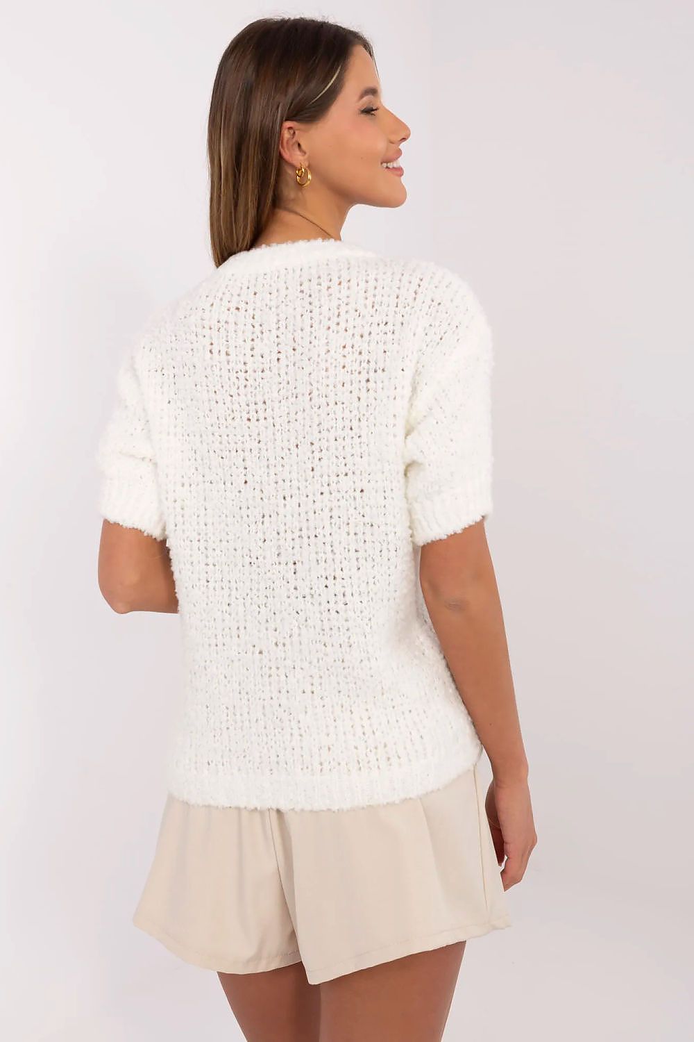 Pull à manches courtes model 209708 Italy Moda