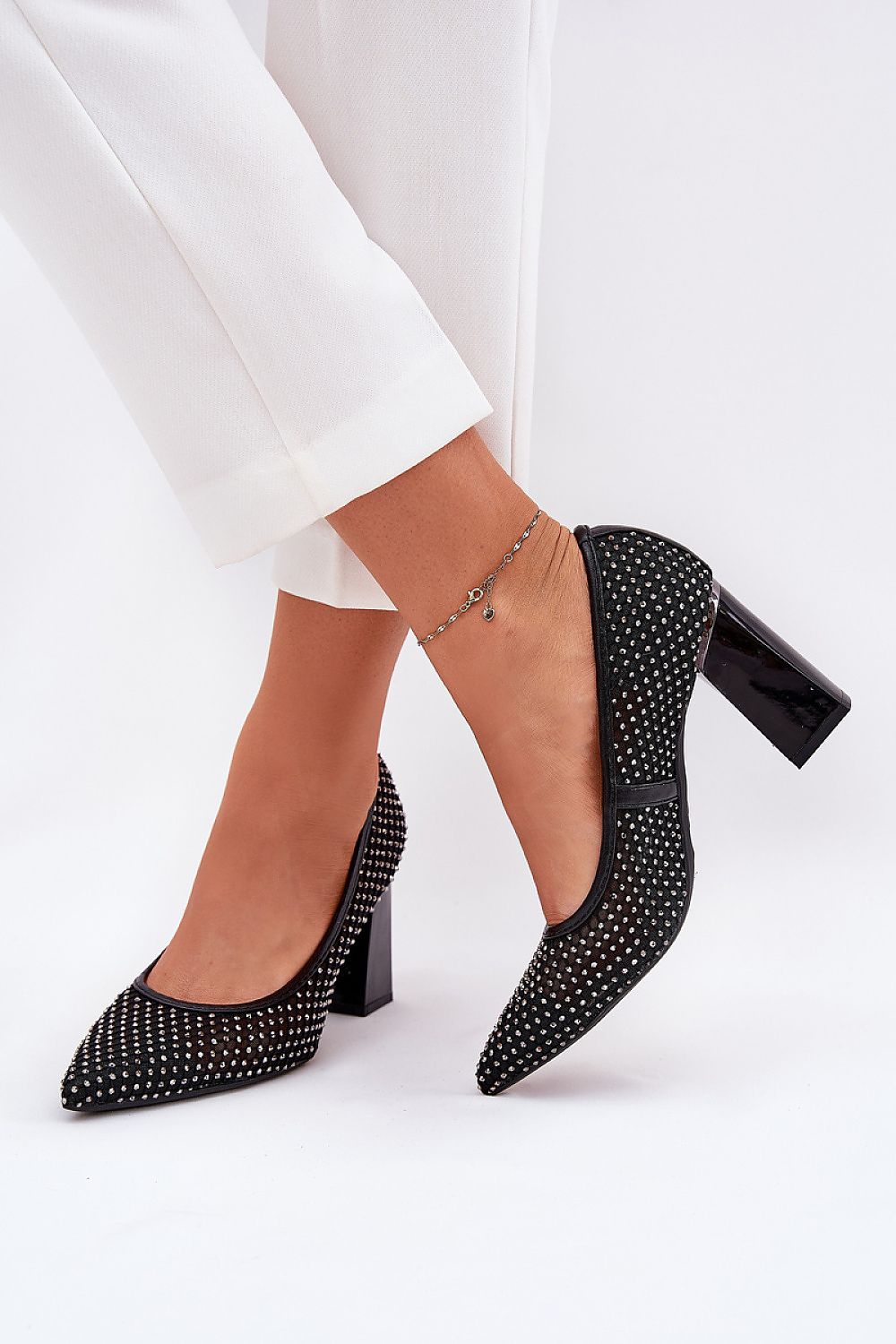 Escarpins talon large model 209779 Step in style