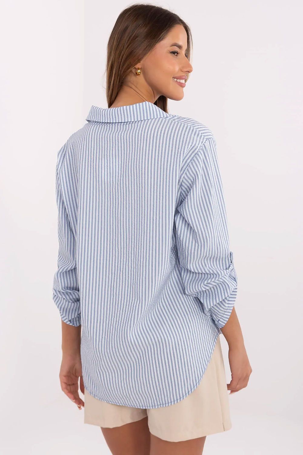Chemise manche longue model 210015 Italy Moda