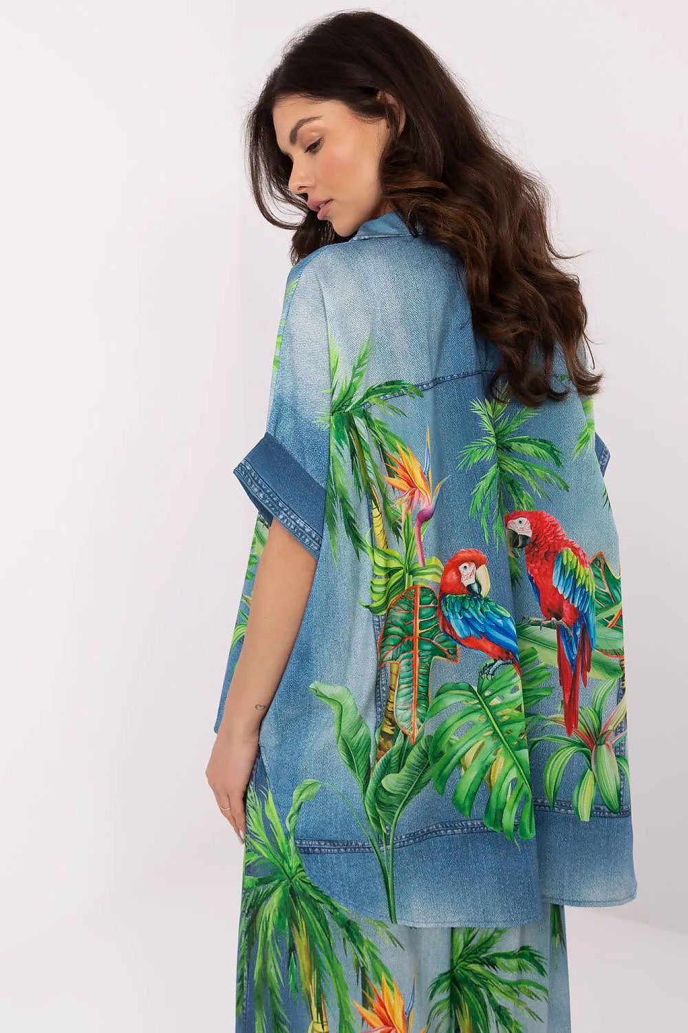 Chemise manche courte model 210034 Italy Moda