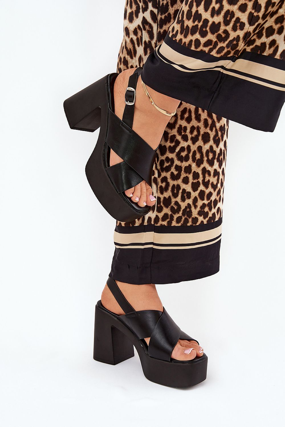 Sandales à talons model 210801 Step in style