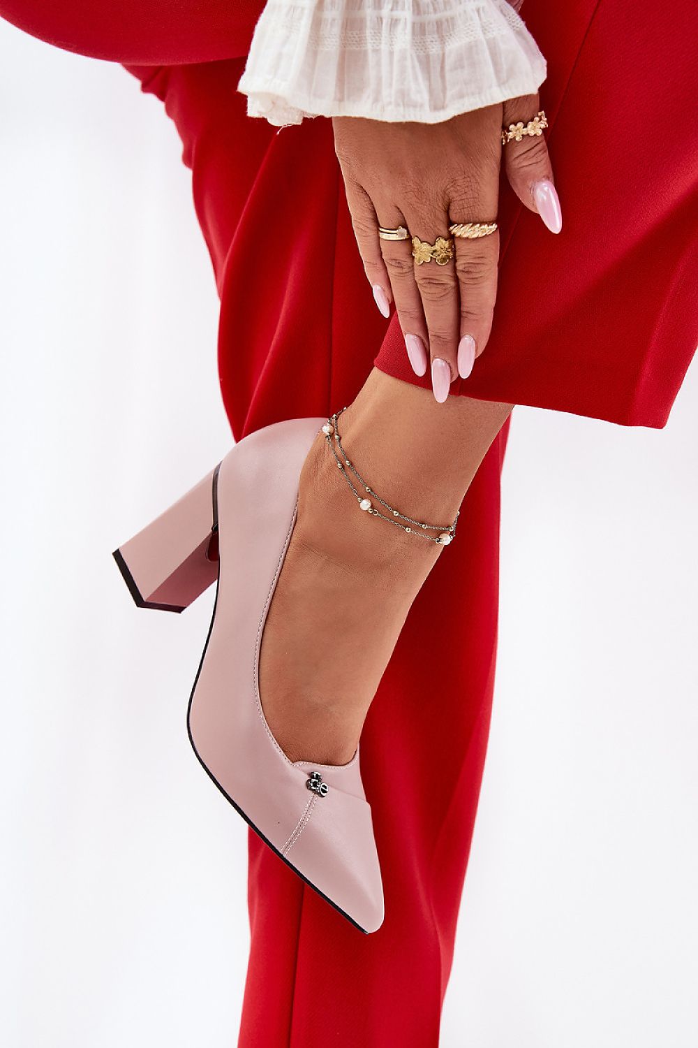 Escarpins talon large model 211983 Step in style
