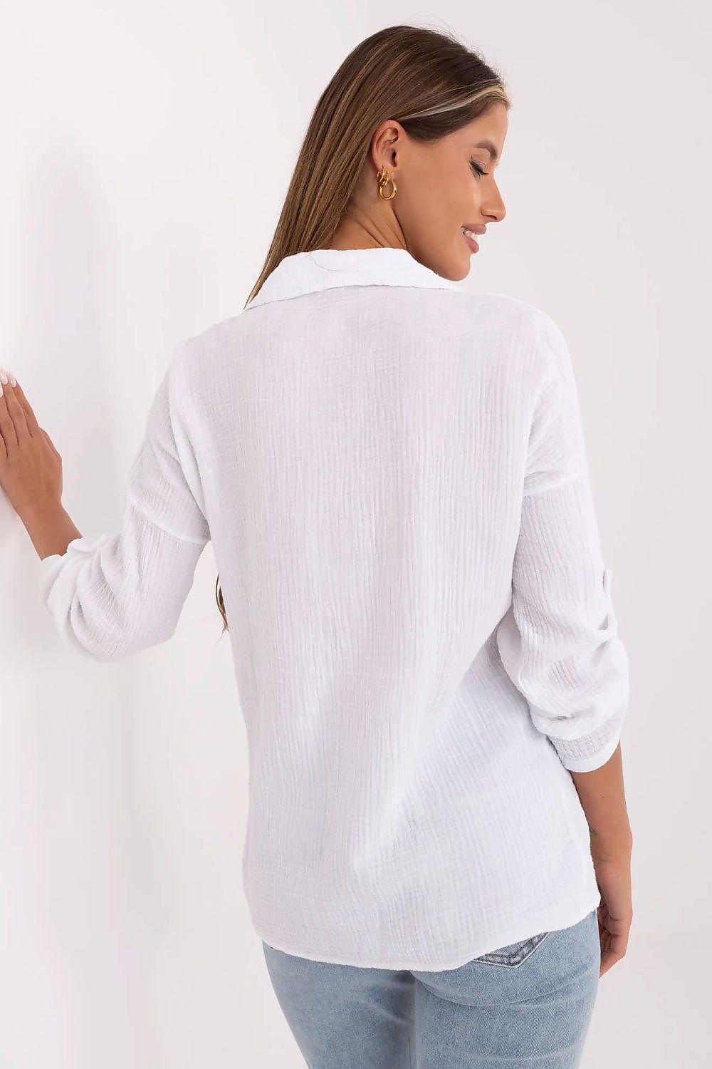 Chemise manche longue model 212063 Italy Moda