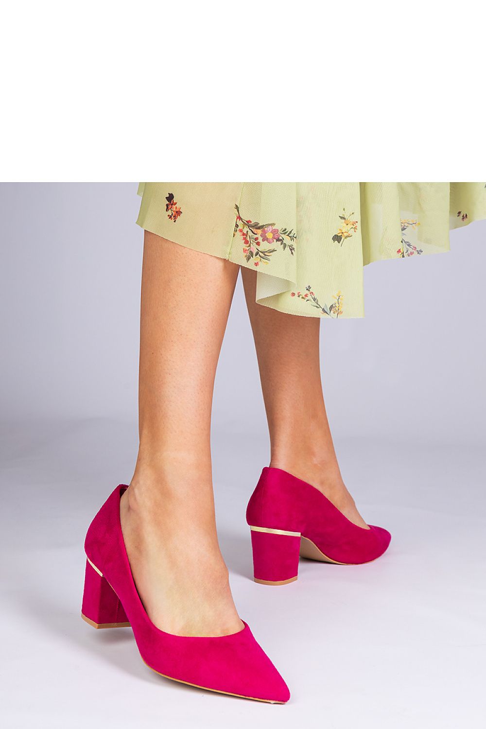 Escarpins talon large model 212424 PRIMO