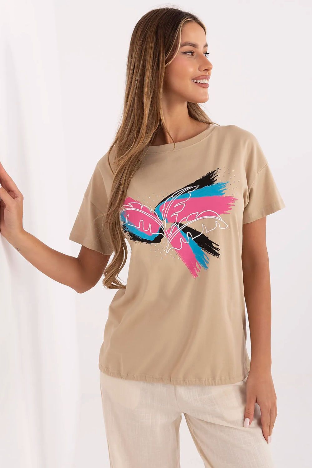 T-shirt model 213296 Factory Price