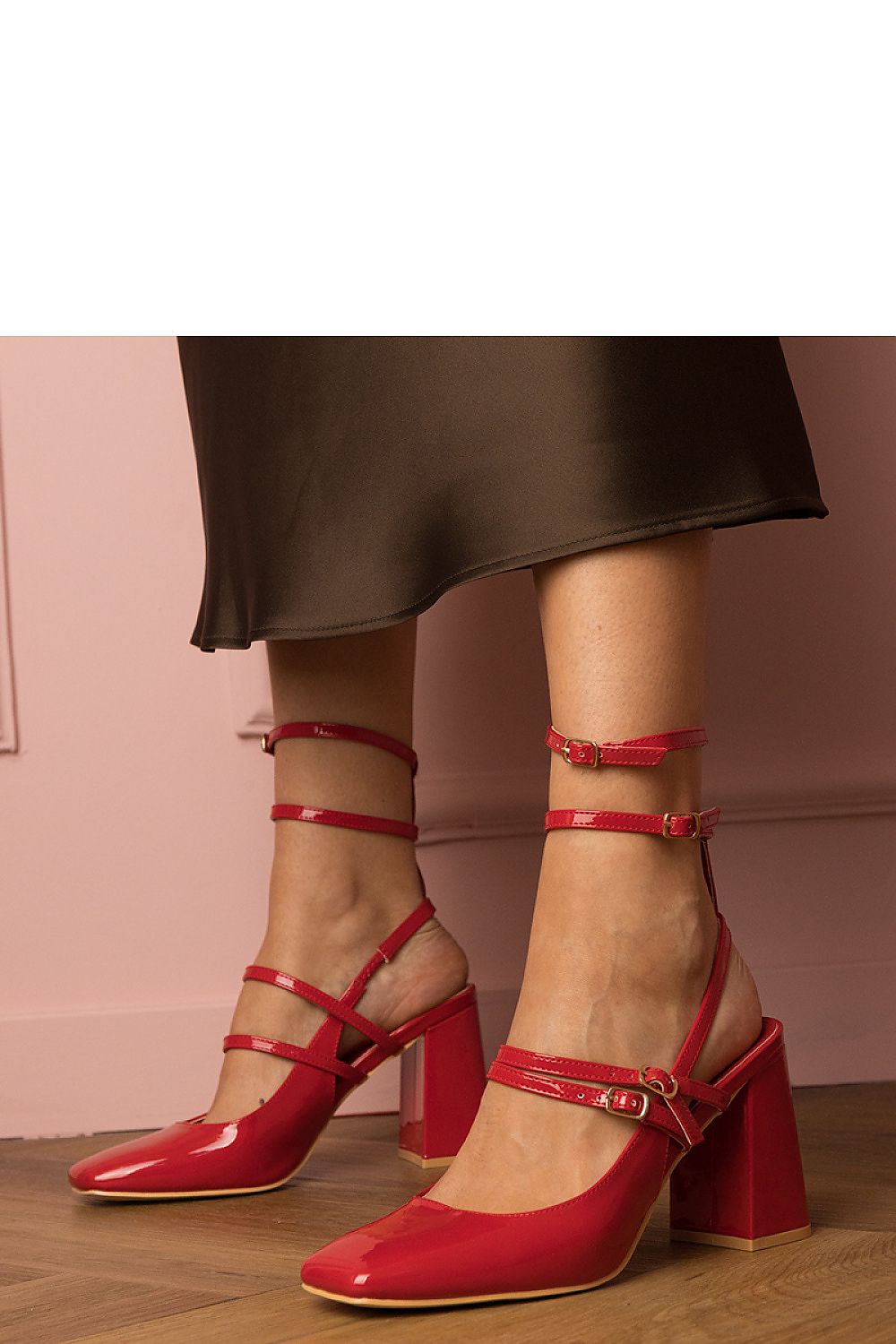 Escarpins talon large model 213750 PRIMO