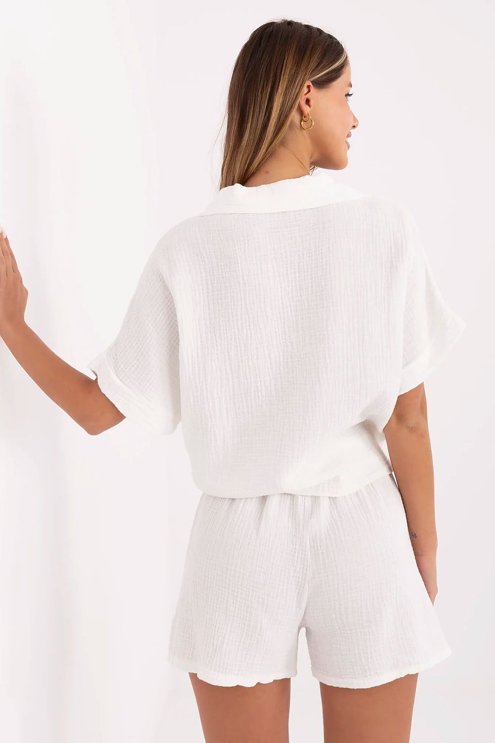 Chemise manche courte model 213868 Italy Moda