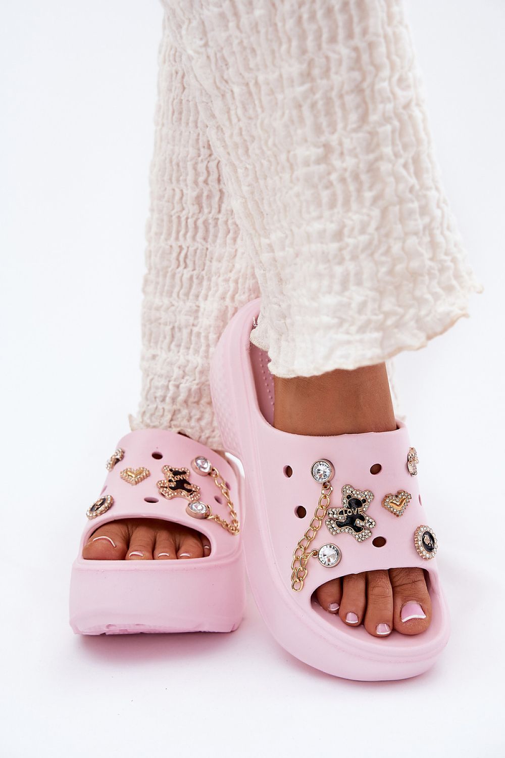 Clacquettes model 214407 Step in style