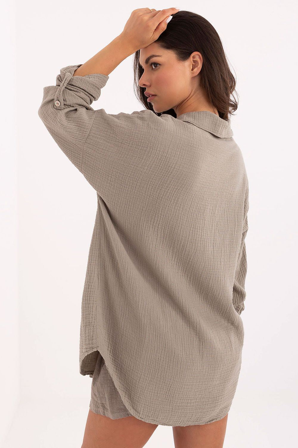 Chemise manche longue model 215497 Italy Moda