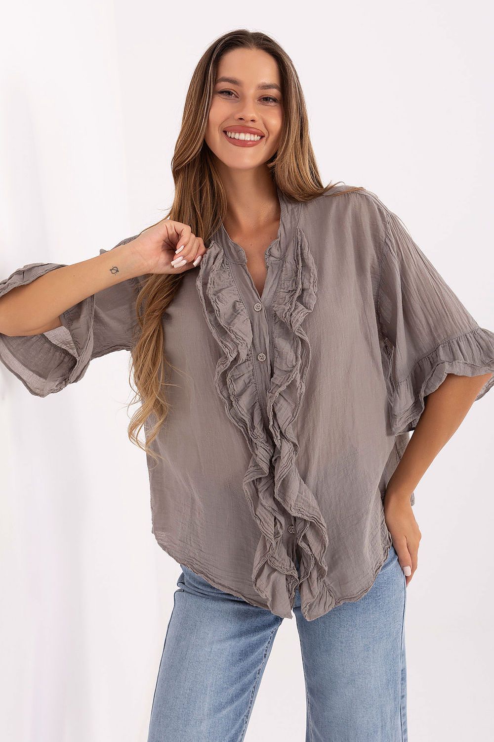 Chemise model 215813 Italy Moda
