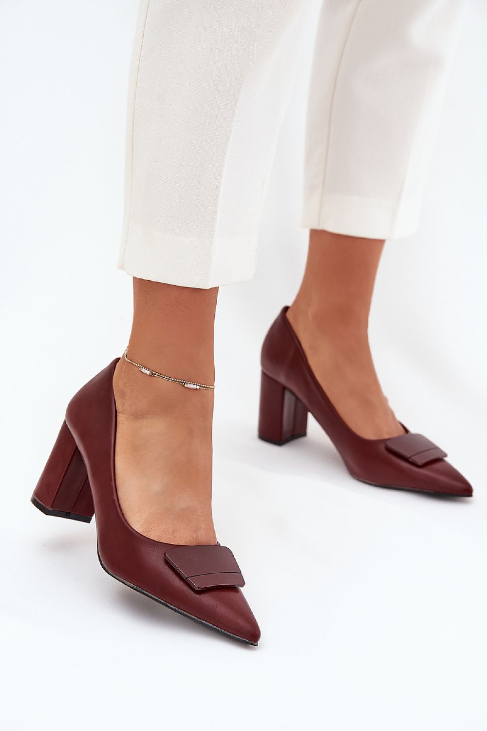 Escarpins talon large model 216088 Step in style