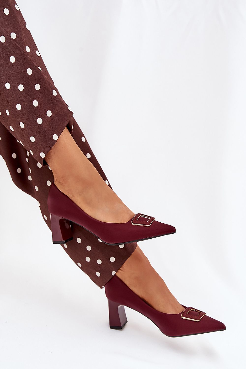 Escarpins talon large model 216089 Step in style
