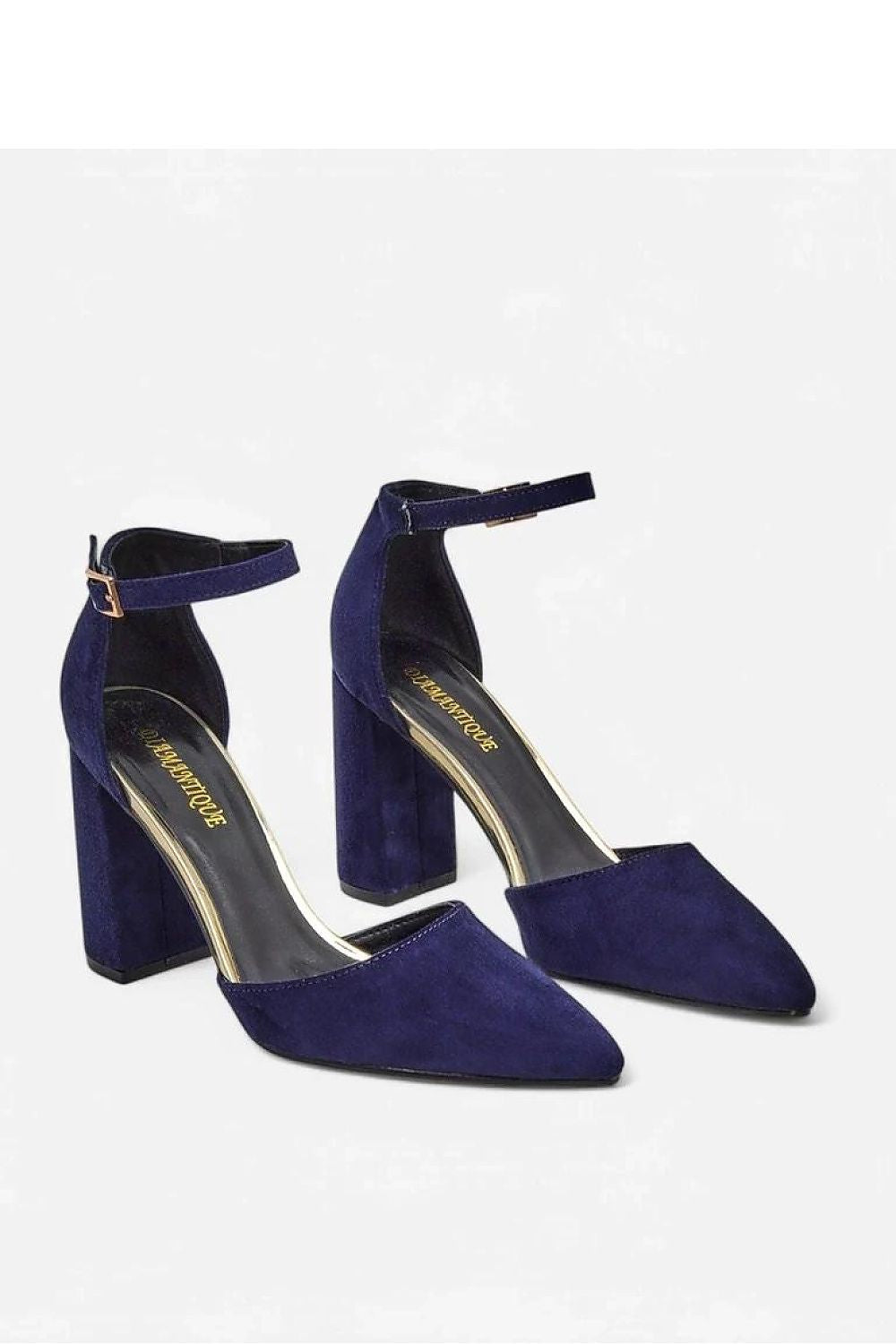 Escarpins talon large model 216286 PRIMO
