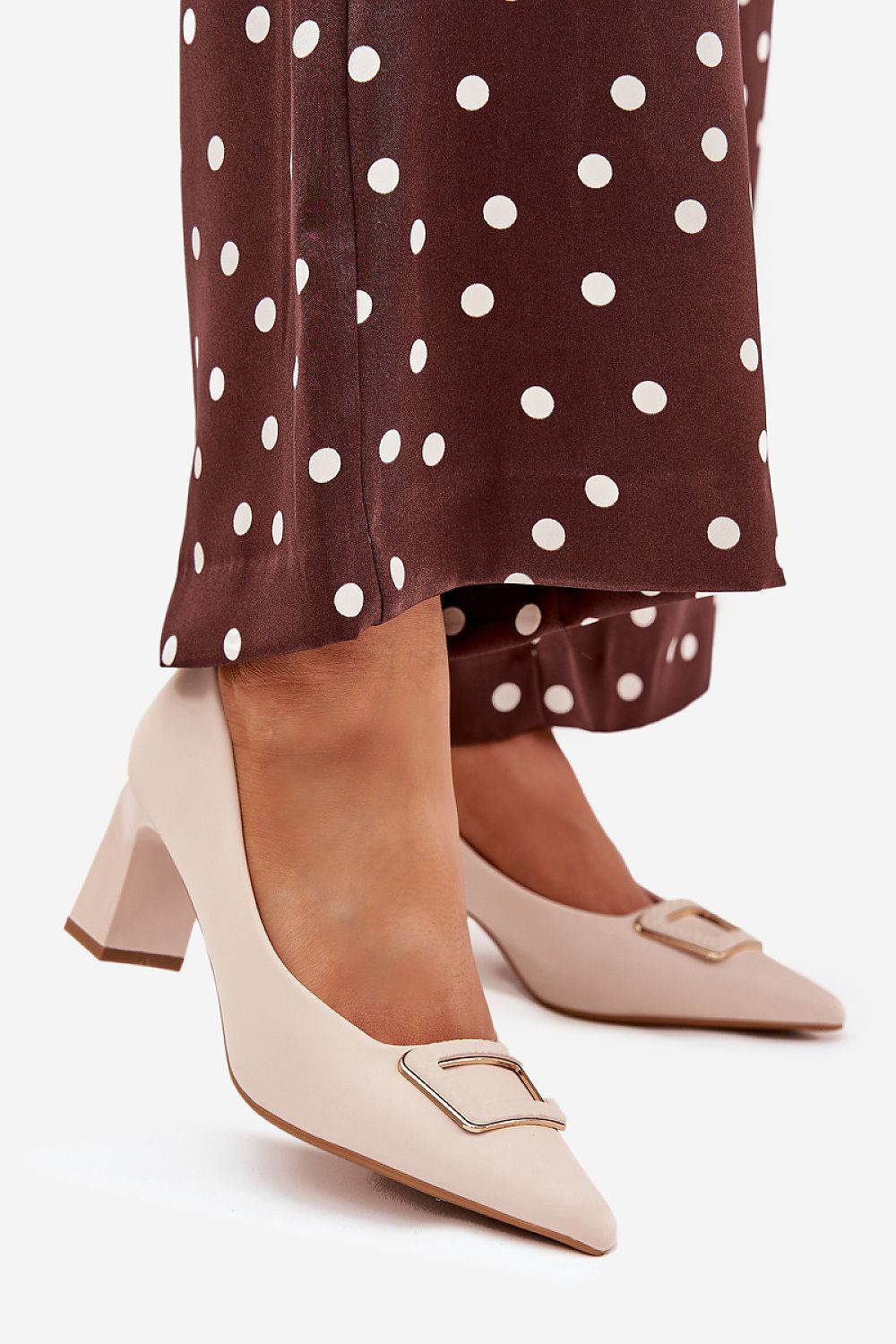 Escarpins talon large model 216315 Step in style