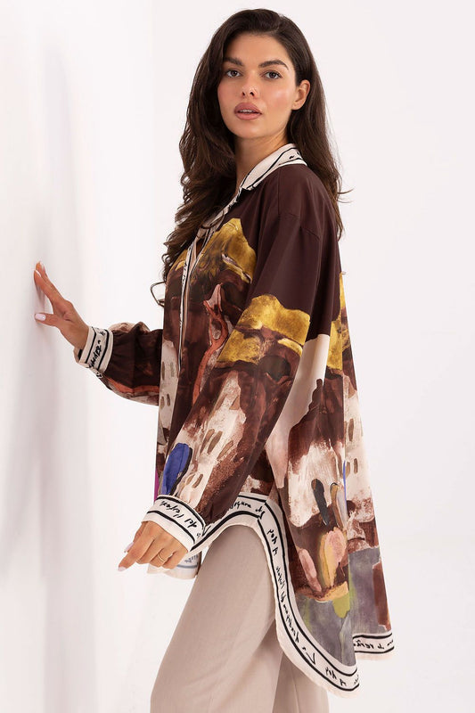 Chemise manche longue model 218396 Rue Paris