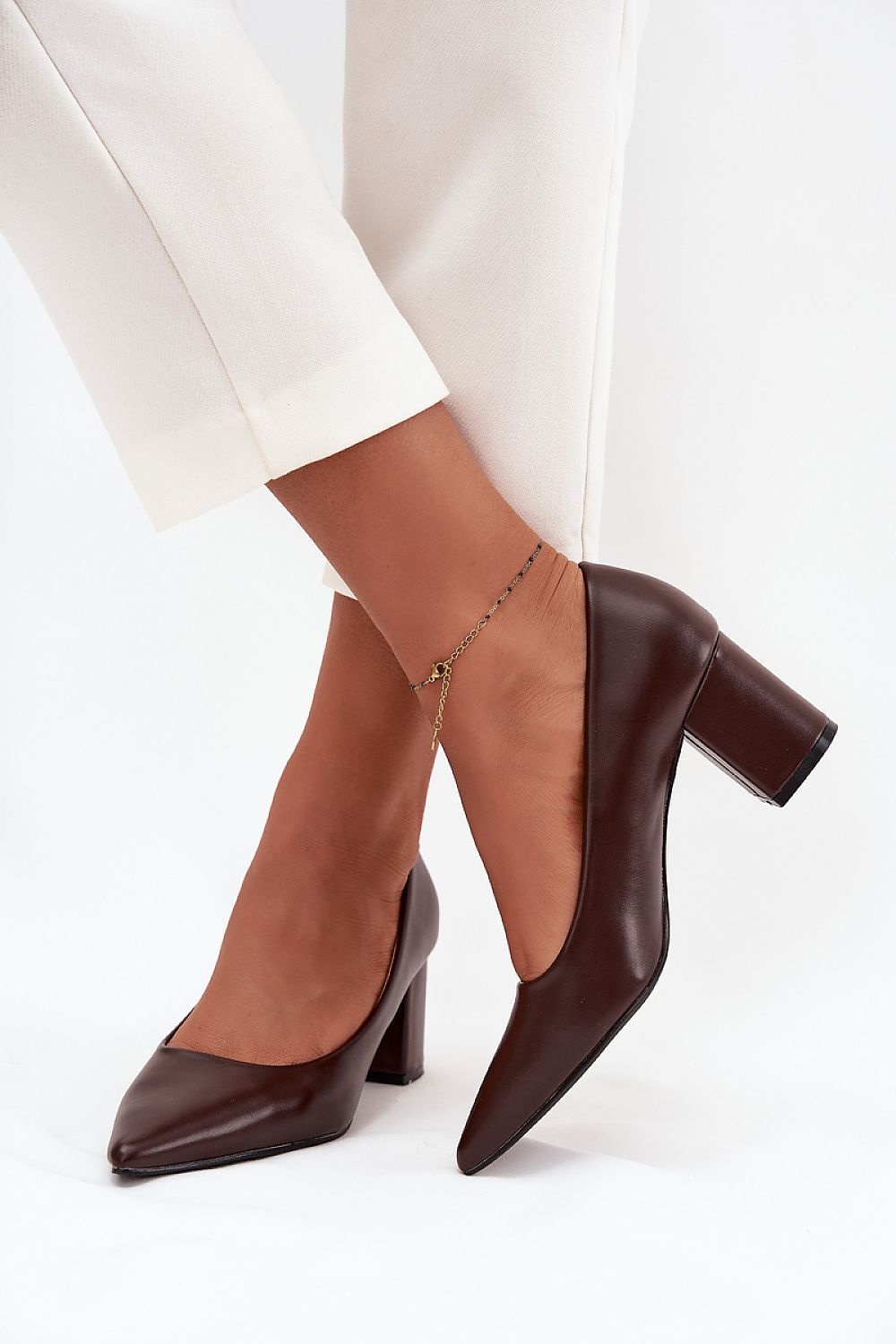Escarpins talon large model 218679 Step in style
