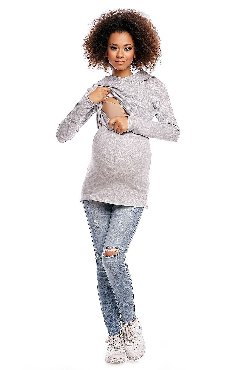 PeeKaBoo Maternity Sweatshirt