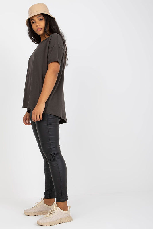 Plus size T-shirt model 169077 Relevance